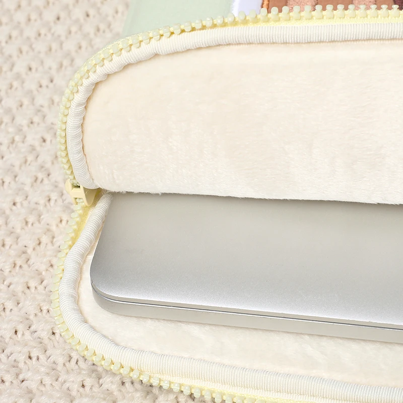 Thin Design All Size Muti Color Cotton Cute Pattern Tablet Case Sleeve Bag For iPad Mini Pro Air