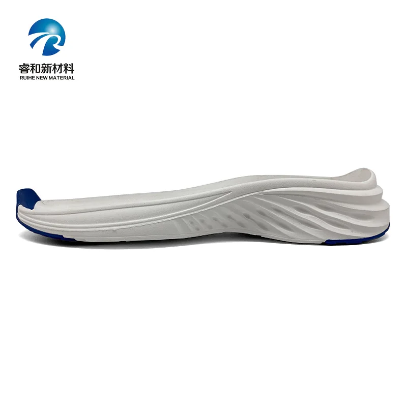 Factory Direct Rubber Material Blue And Black Eva Rubber Sole Elastic Outsole