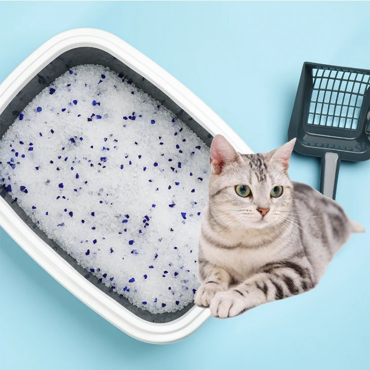 Dust Free Pearl Sand Crystal Sand Clean Good Adsorbability Silica Gel Cat Litter