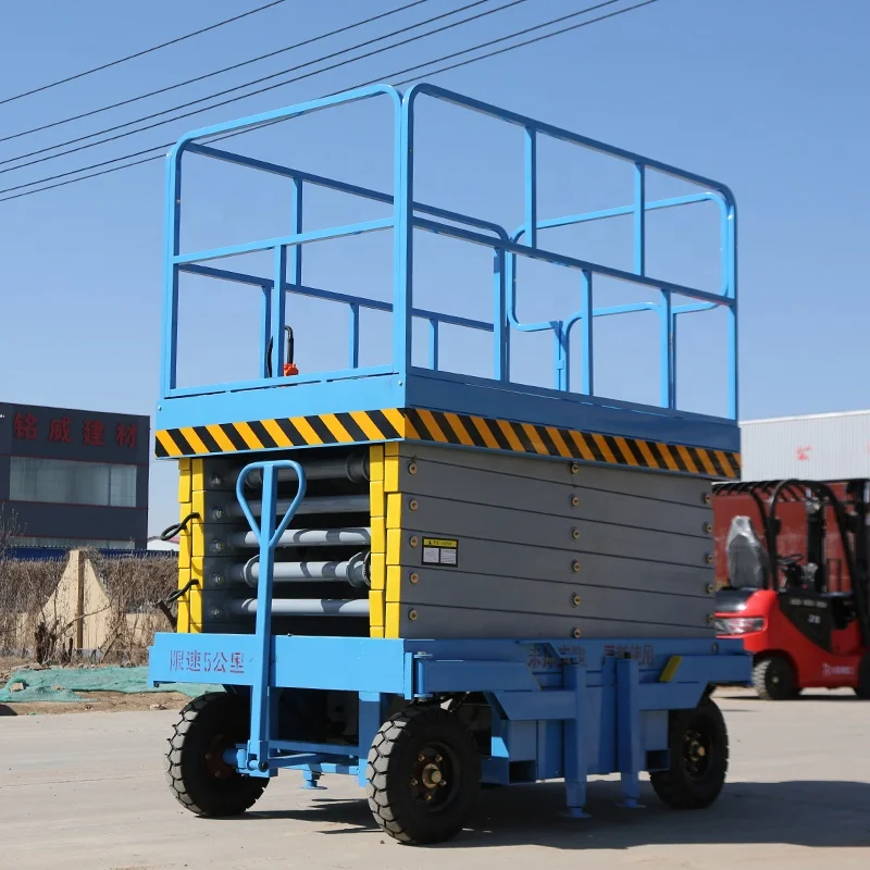 SHANDING Electric-hydraulic Motorcycle Scissor Lifting Platform Price For Working At Heights