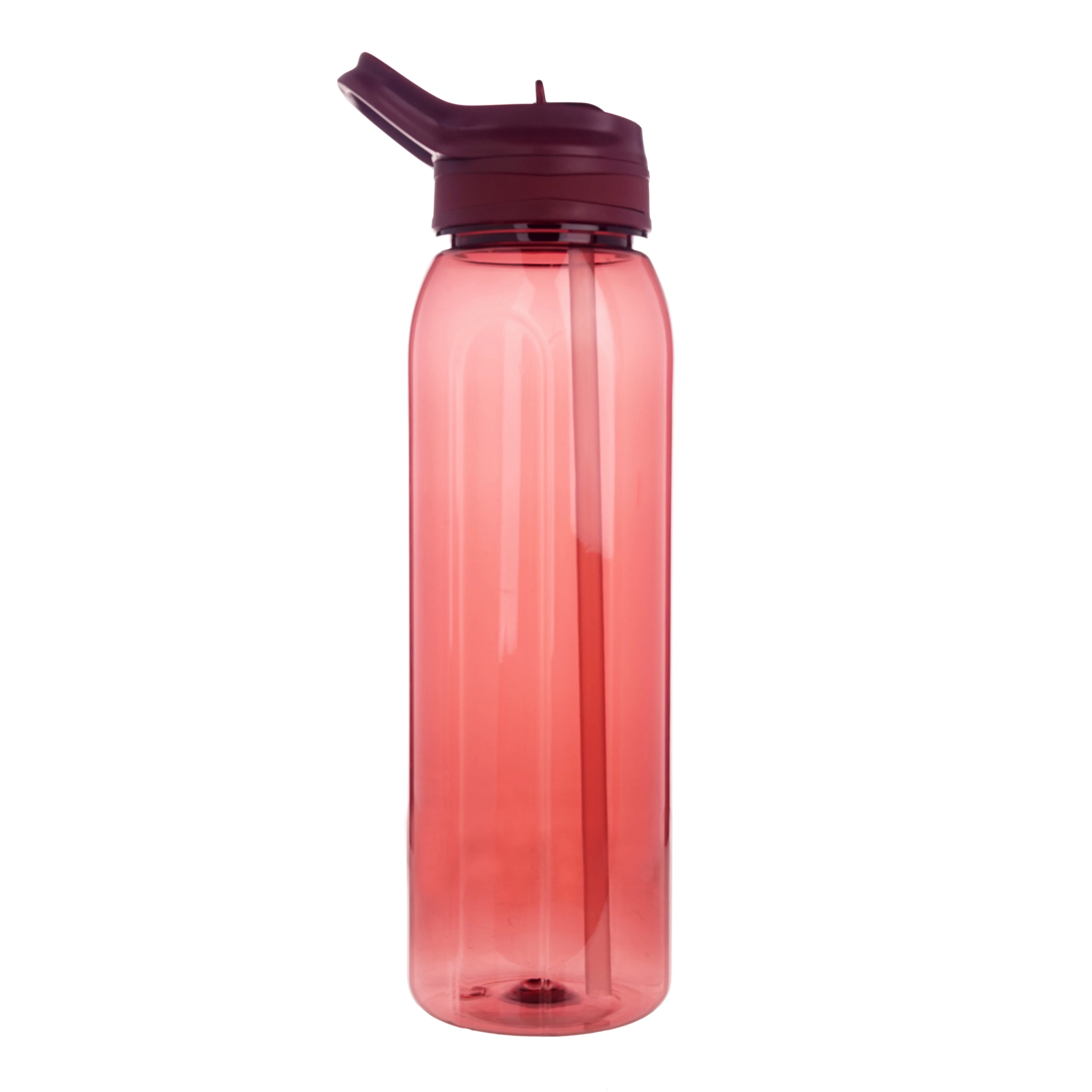 Wholesales Free Sample Food Grade OEM 1L Tritan Pink Sport Drinking Water Bottles for Girls
