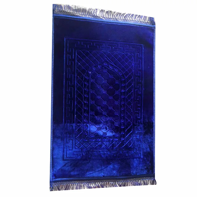 80*120cm Rectangle Soft Thick Prayer Mat Muslim Rug