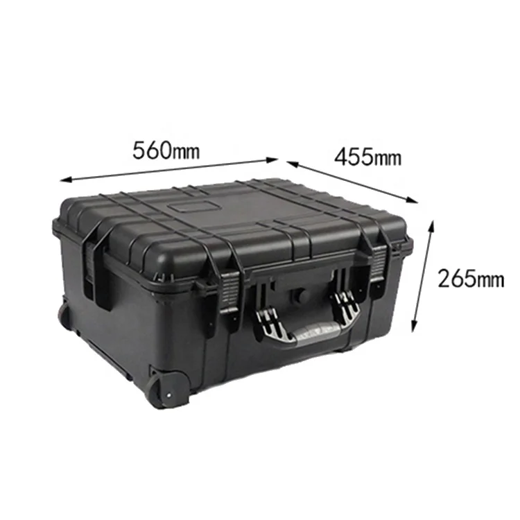 DPC113 560*455*265mm hard plastic case for hookah