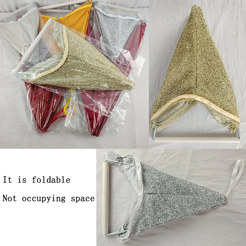 Рождественское украшение Рождественская подвесная Складная звезда для дома улицы праздника Рождественский