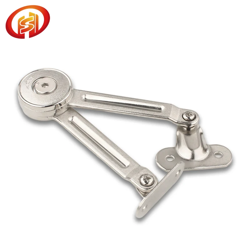 Kitchen Hardware Furniture Fitting Zinc Alloy Cabinet Door Support Lid Stay Cabinet Lifting System