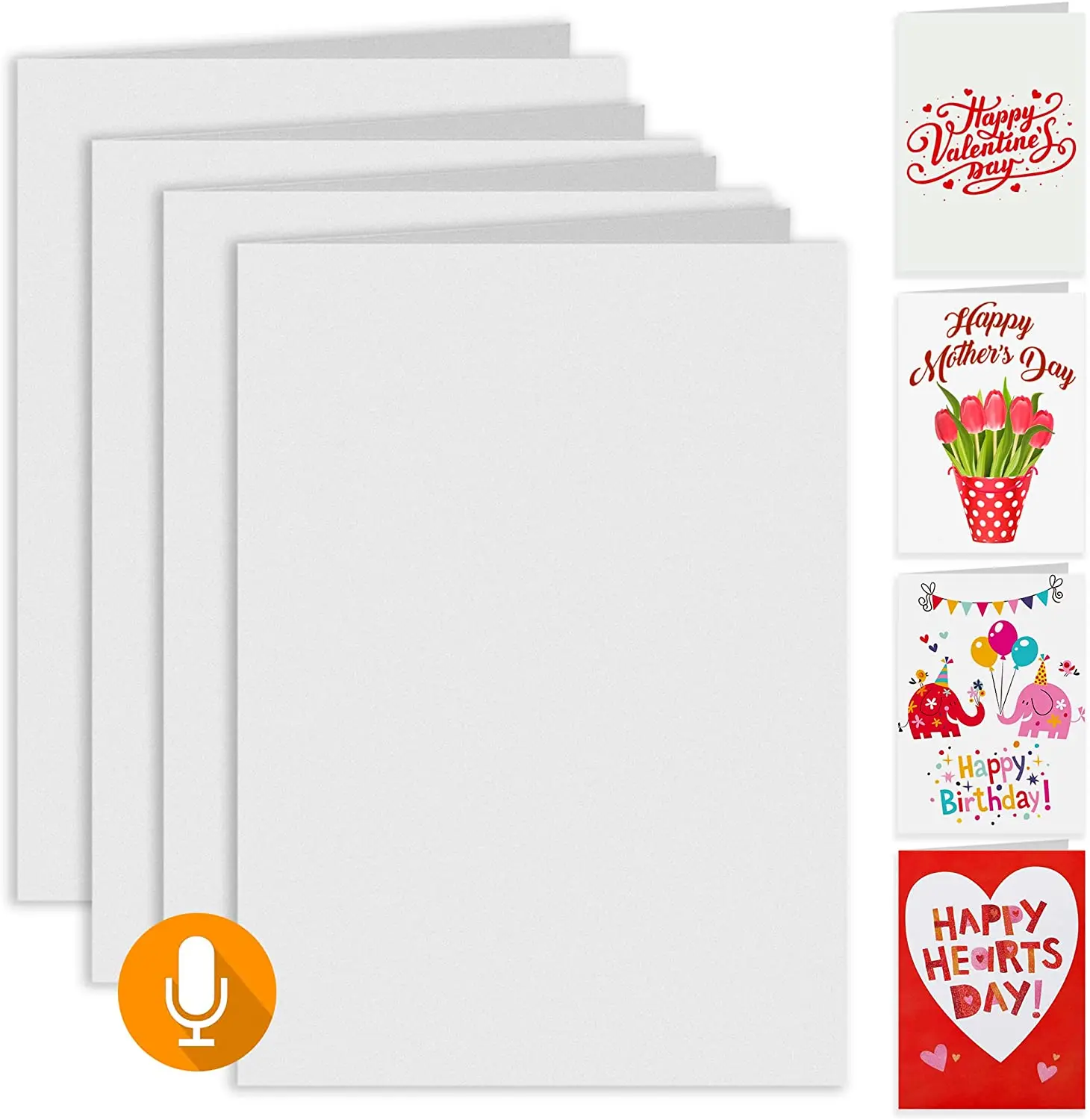 DIY blank message recordable greeting card  custom musical audio recording card personalized voice recorder card