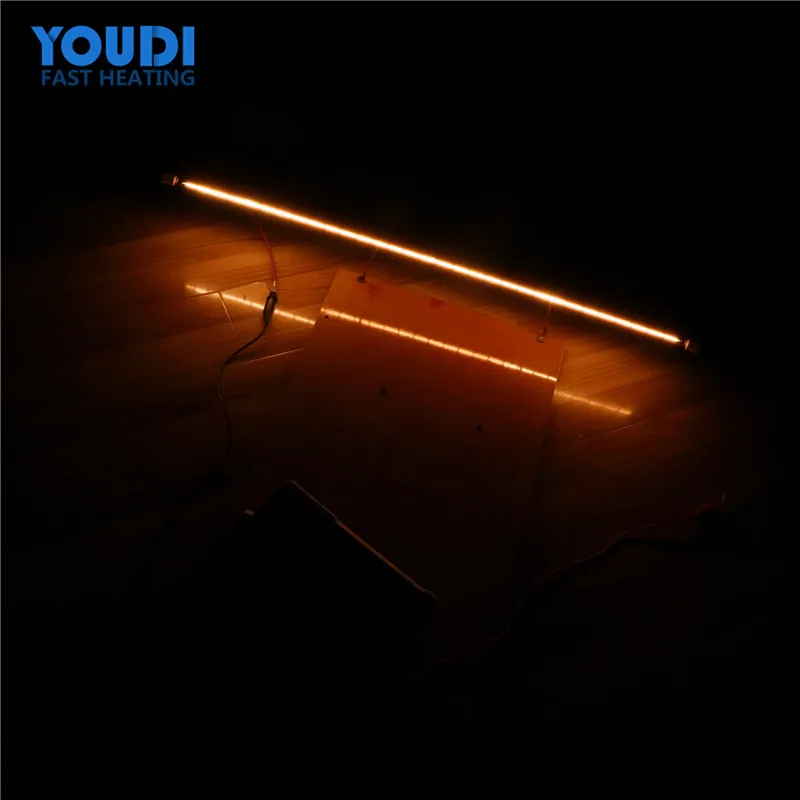 
twin tube halogen heater lamp, tungsten Quartz infared heating tube 