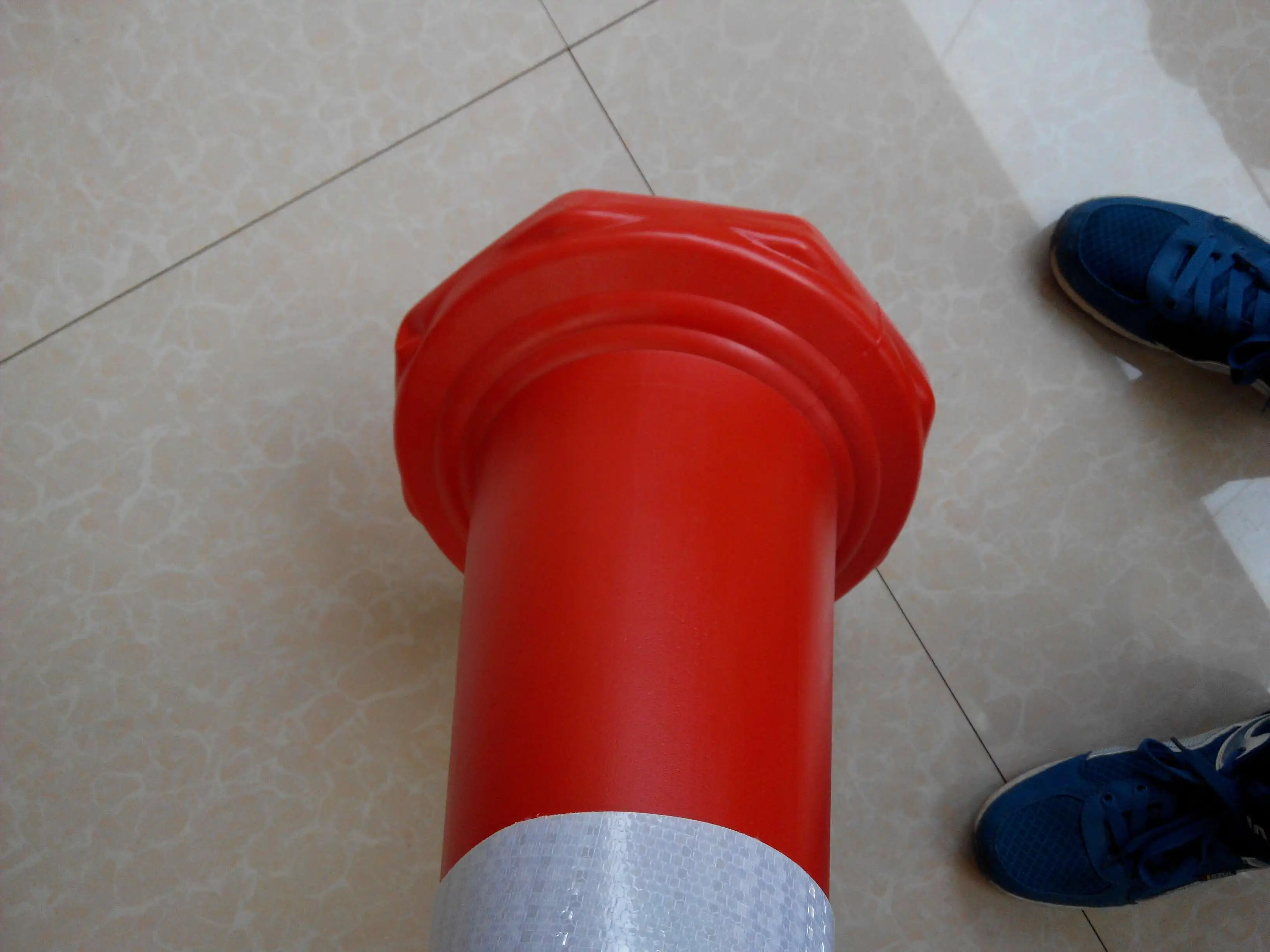 Road cone PE 680mm Small sand bottom ring cone safety warning reflective Emergency traffic Road cone
