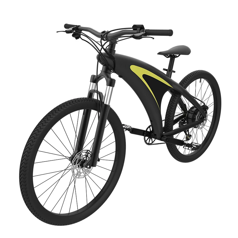 Urban Adult Electric City Bike Electrica Off-Road Hybrid EBike with 50km Range Aluminum Alloy Frame Power Supply by Battery