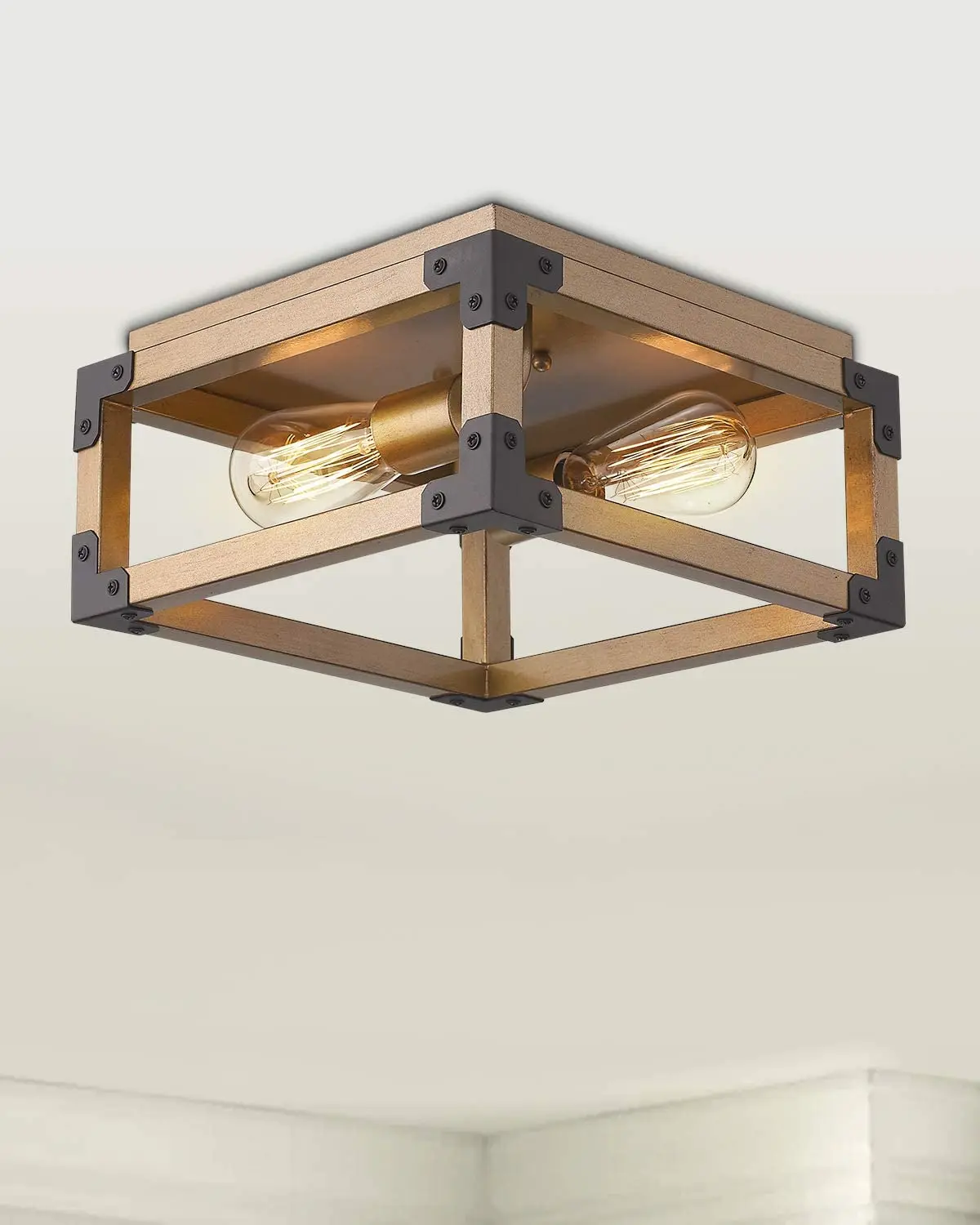 Маленькая золотая черная современная люстра, подвесной светильник, встраиваемый потолочный светильник