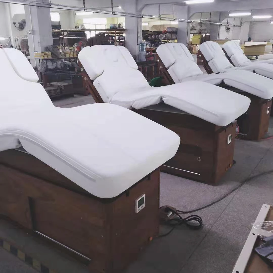 High quality Electric thermal Beauty Professional custom Spa Bed Massage Table
