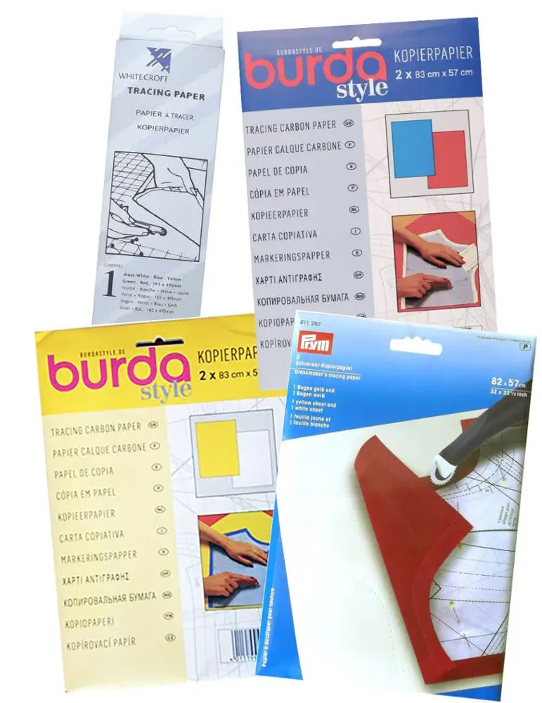 Colored Carbon Paper For Dress-making Transferring Pattern