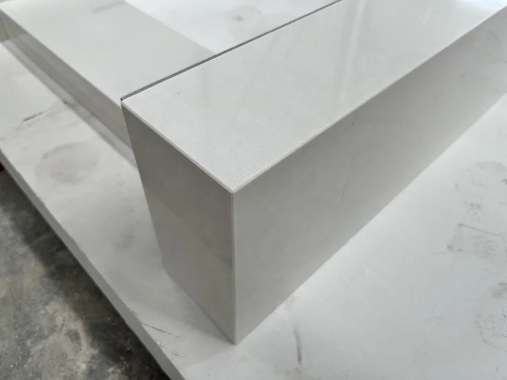 Italian Grey China White Quarella Micro Marble Fireplaces Solution Electric Insert Vision Fires Widescreen landscape HD Solus