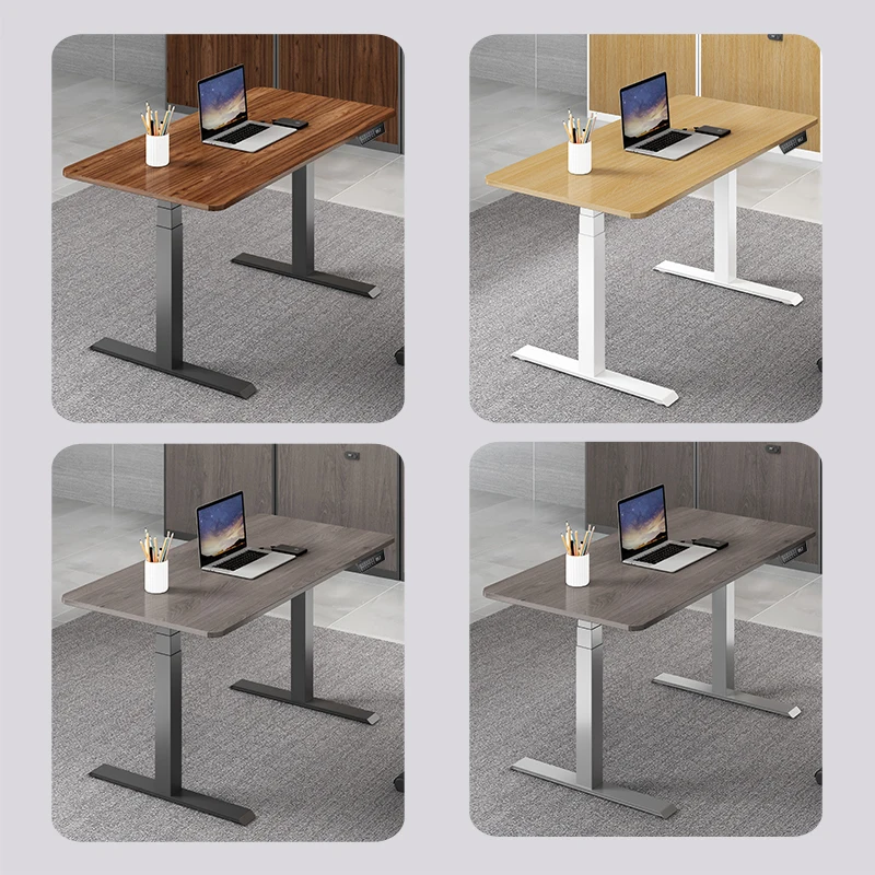 Workstation Electric Stand Up Desk Frame Dual Motor Ergonomic Standing Height Adjustable Base with Memory Controller