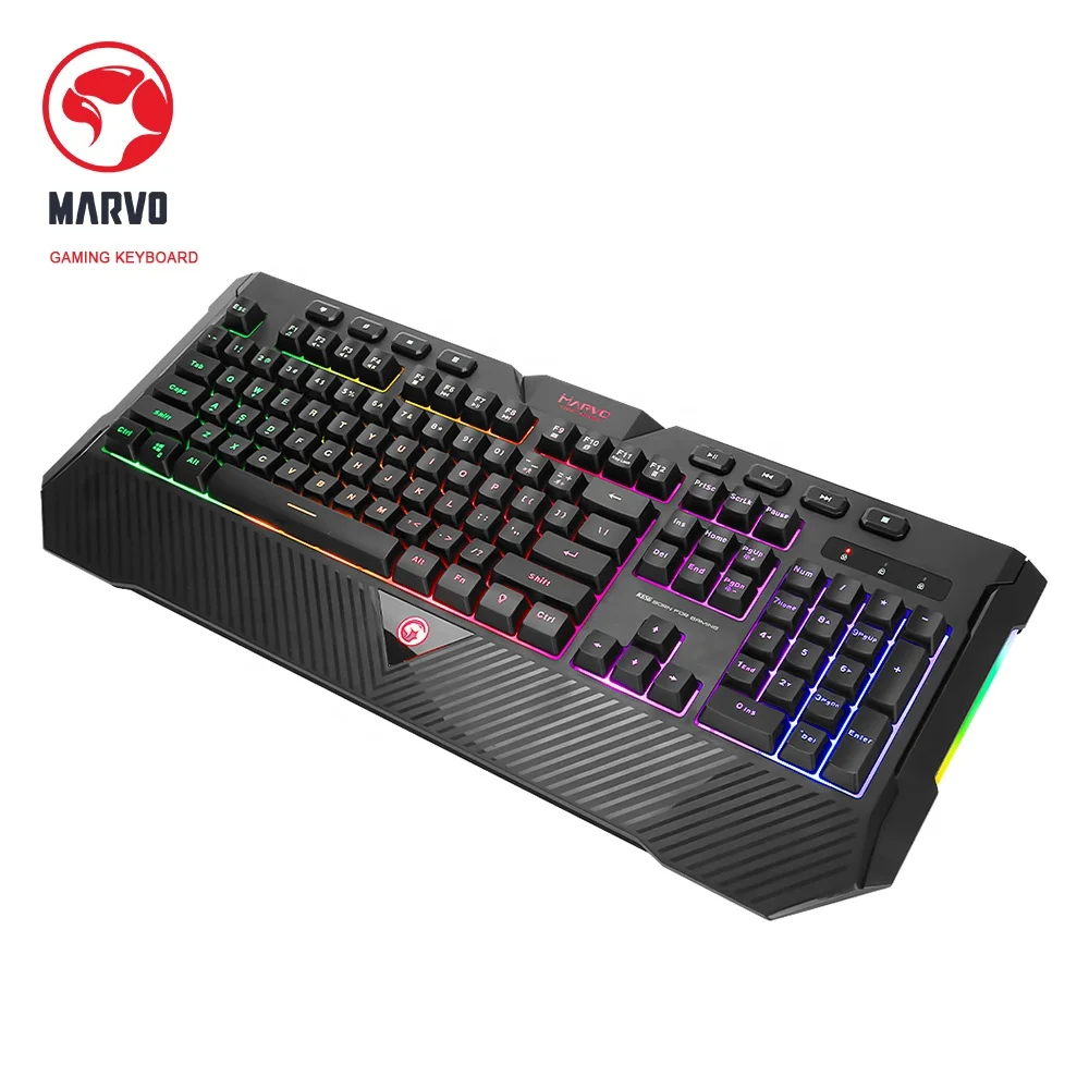 Marvo Multimedia Function Mechanical Keyboard Gamer Keyboard for PC Gaming