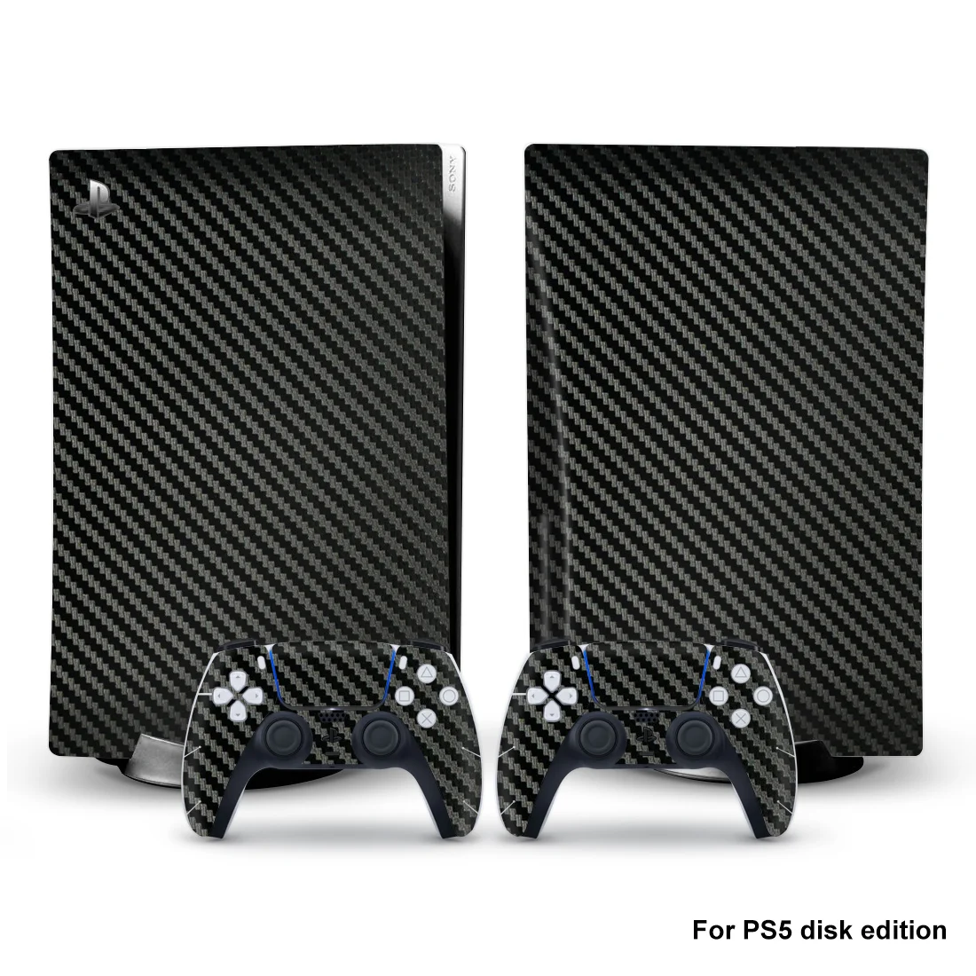 Наклейка Data Frog для консоли PS5 наклейка из углеродного волокна контроллера Playstation 5