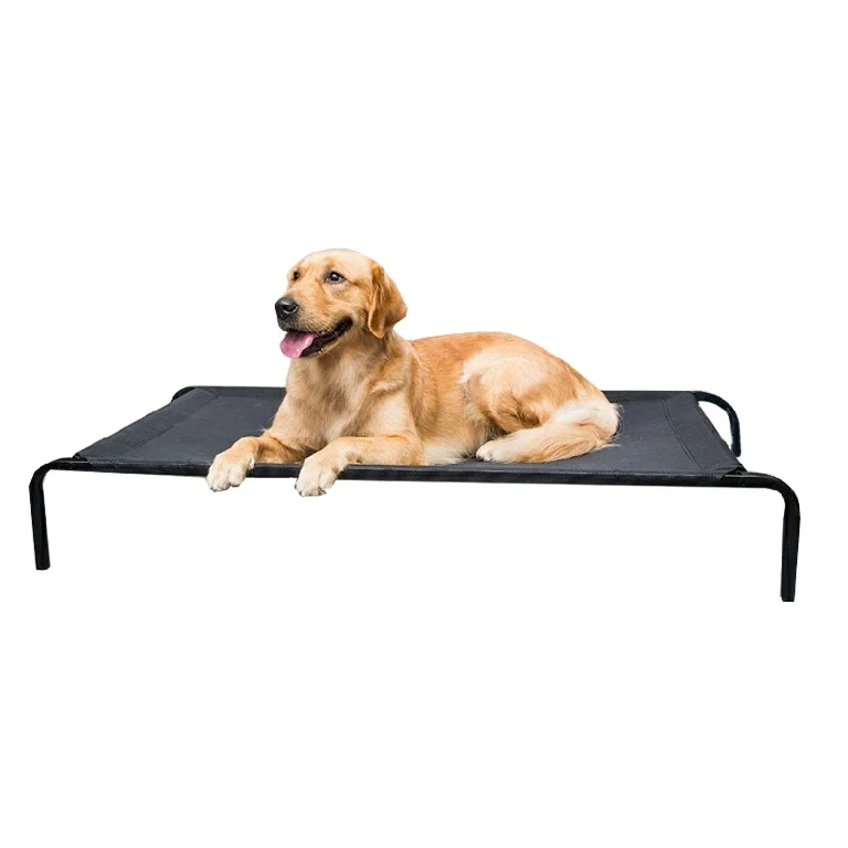 Manufacturer Wholesale Raised Outdoor Stainless Steel Pet Dog Elevated Bed Waterproof Outdoor Dog Bed