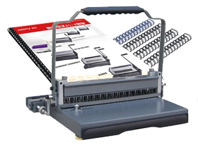 WD-0608R multi-function 2:1 and 3:1 manual wire binding machine