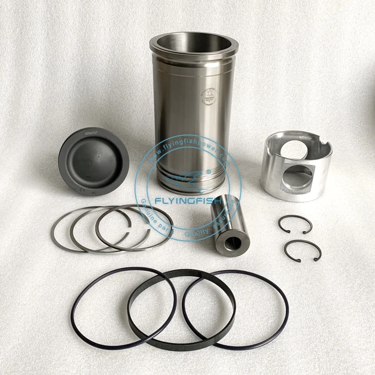 OEM Grade S60 14L Engine Rebuild Kit 23530665 Cylinder Liner Kit 23531250 Piston 23527774 23527775 Ring 23531252 23525573