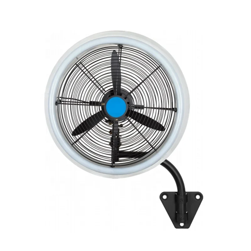 Industrial Cooling System 20 Inch Air Water Cooler Wall Mounted Mist Fan