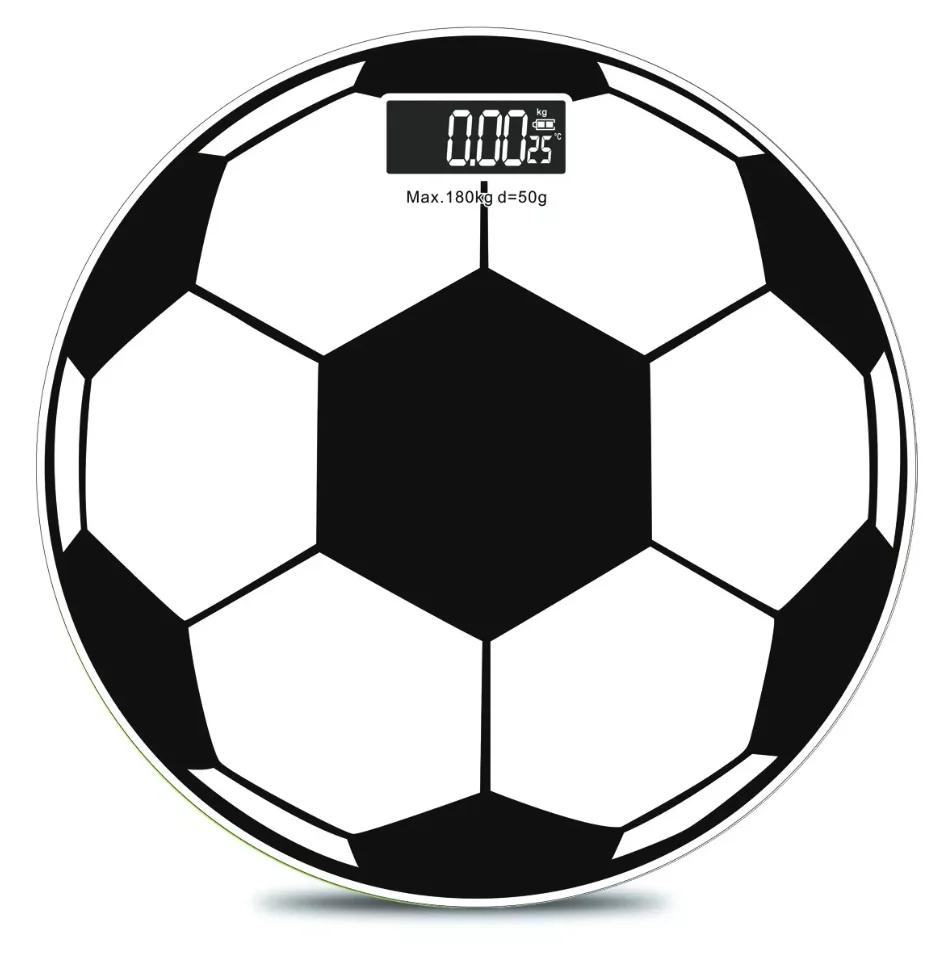 Digital Electronic Weighing Scale Bathroom LCD Display  6mm Tempered Glass Body Fat Weighing Scale Digital Personal Scale