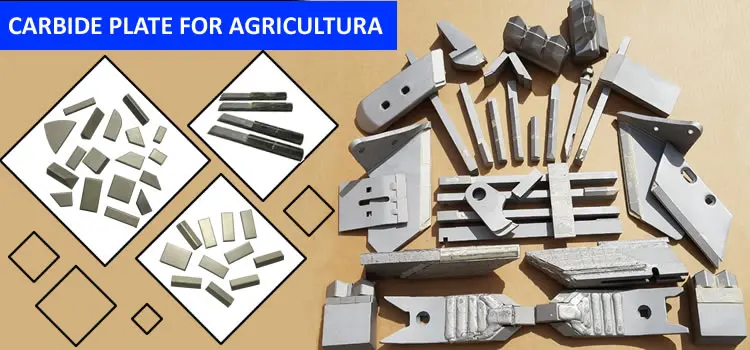 China agricultural machinery Wear parts tungsten carbide plates