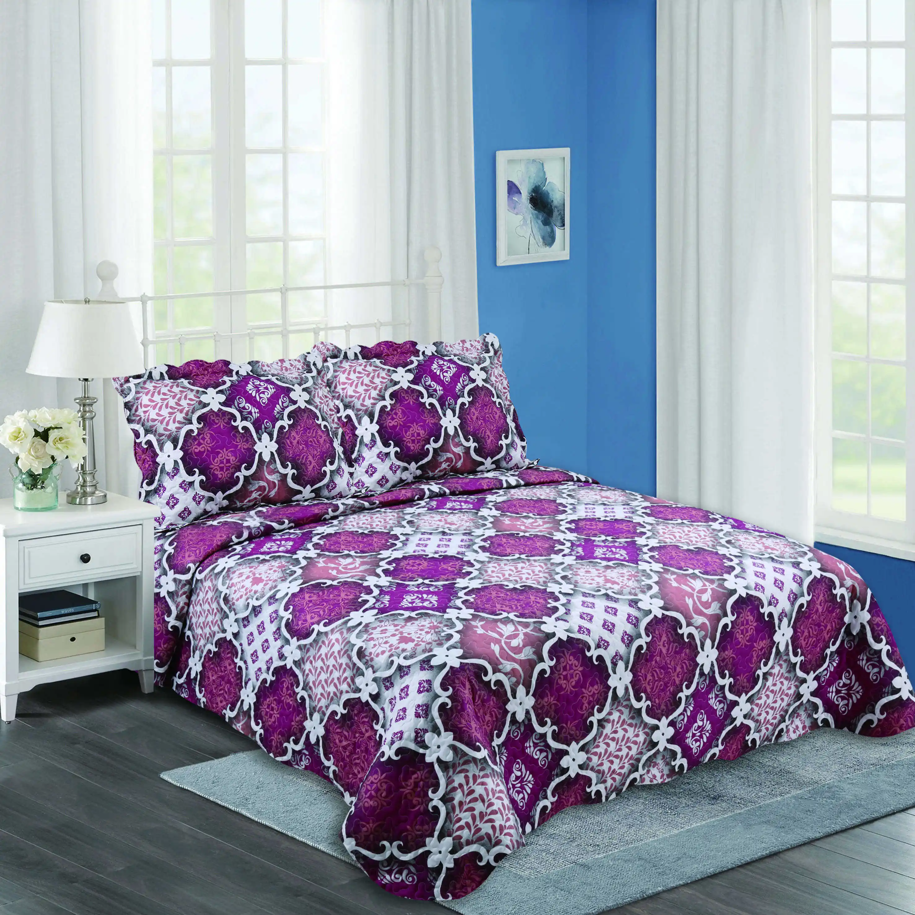 Guaranteed Quality Proper Price Quilt Cover Bedding Set Winter Soft Quilt Set Bedspread