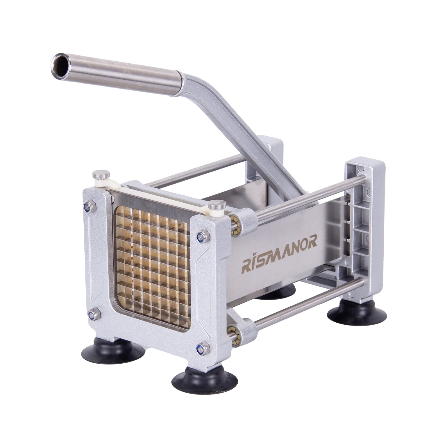 Professional French Fry Cutter Stainless Steel Potato Chipper Chips Slicer Machine