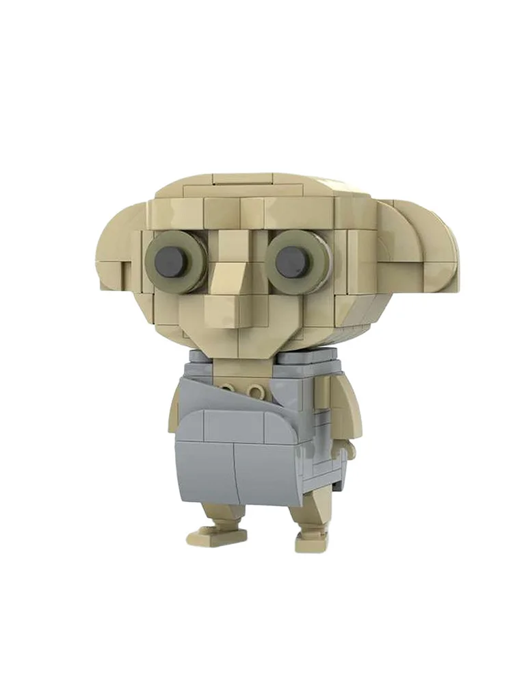 Buildmoc Гарри мини Поттера блок игрушки MOC-62101 brickpop Добби Brickheadz кирпич головой игрушка кирпичные блоки винтовки