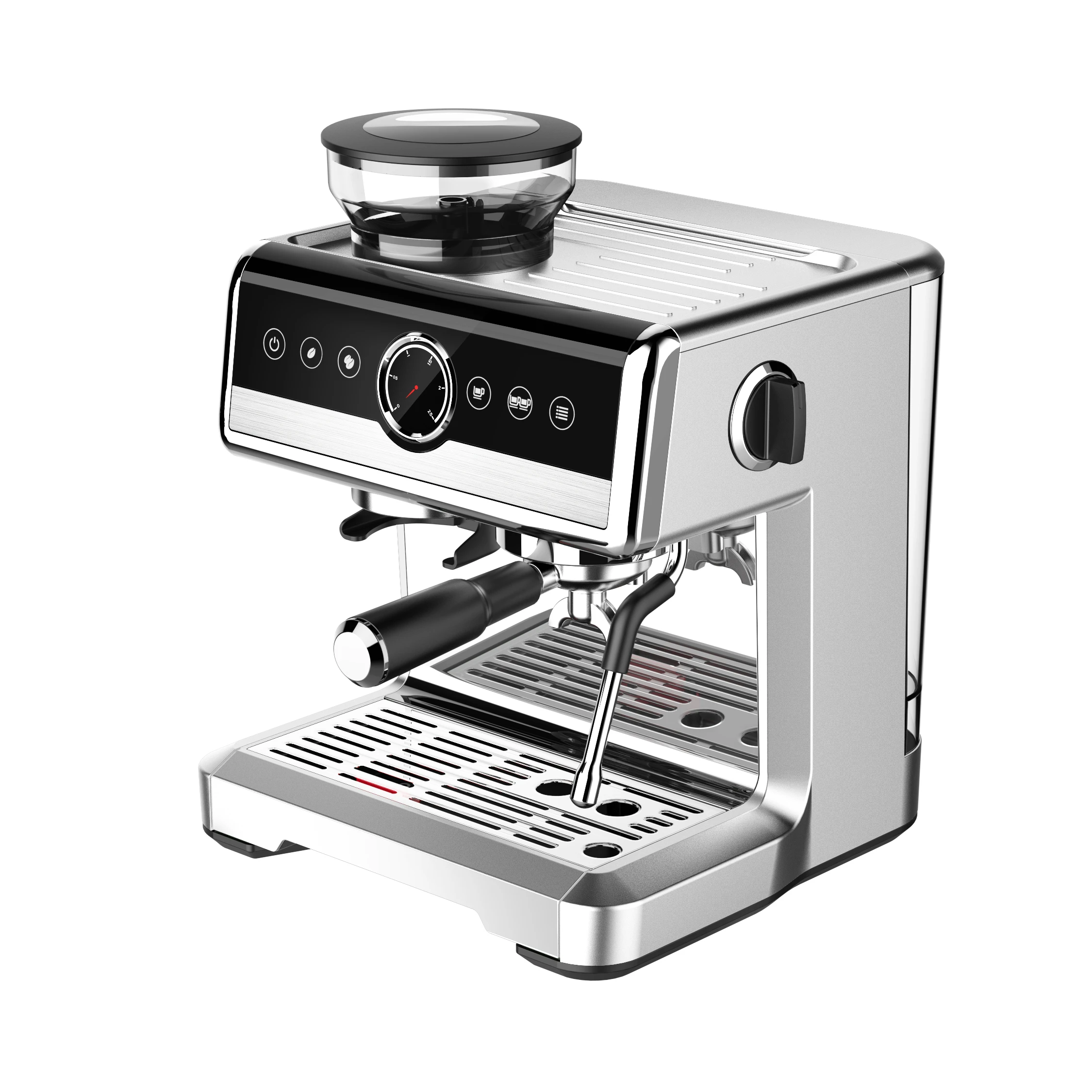 15 Bar Pump Espresso Cappuccino Maker Temperature Control Italian Electric Coffee Maker With Espresso