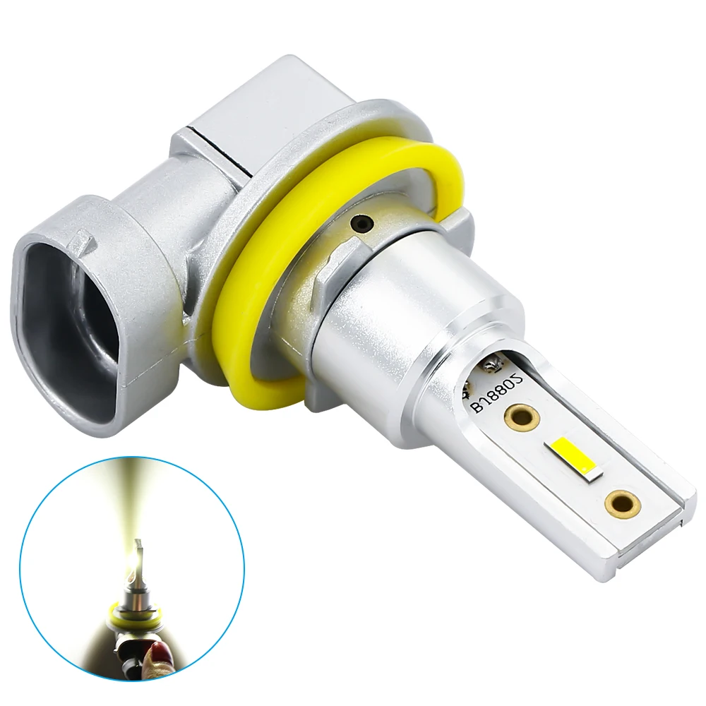 Супер яркие 12 Вт 2400 лм h11car light h11b светодиодные лампы h11b светодиодные лампы для фар WG005