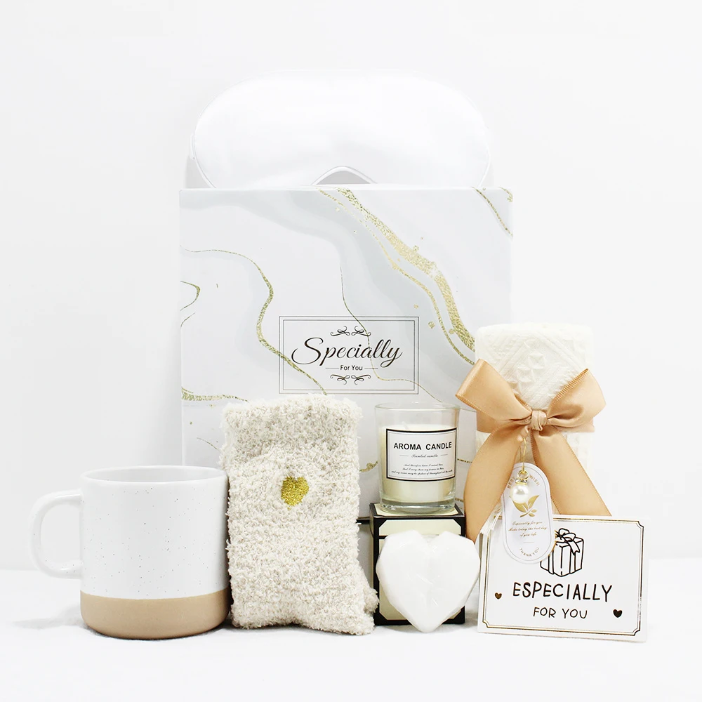 Gifts for Girlfriend Birthday for Her Gift Ideas Set for Women Best Friend Mom Gift Basket Pink Wedding