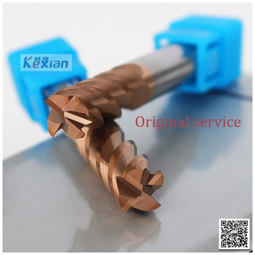 2022 Good Quality Factory cutting tools for aluminum 55 Hrc Wood Milling Cutter diamond coated Sprial Square Flat end mill bits