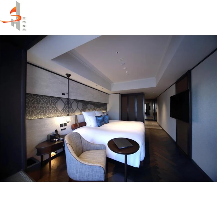 Simple Design American Style Bedroom Sets Luxury Business Room Suite Hotel Furniture Modern