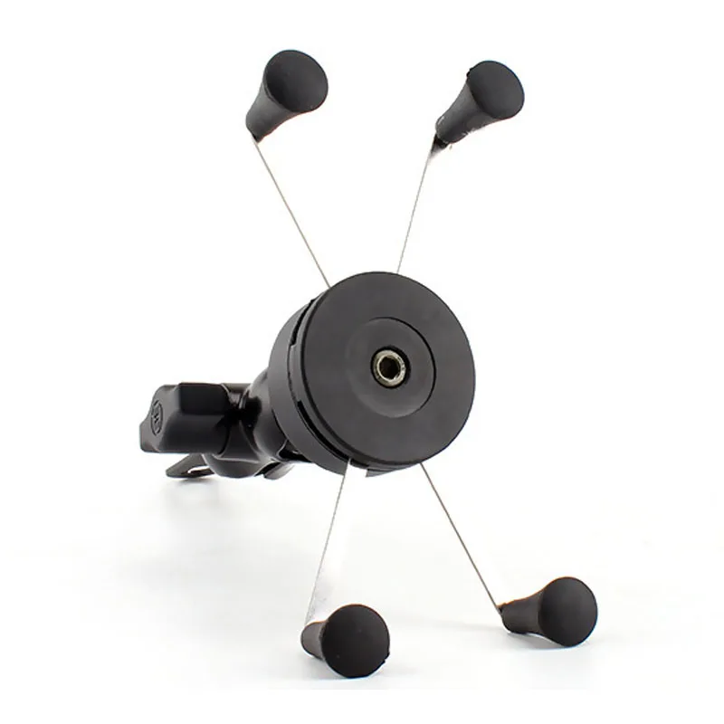 Nylon plastic + Aluminium x grip phone mount for motorcycle bike ATV