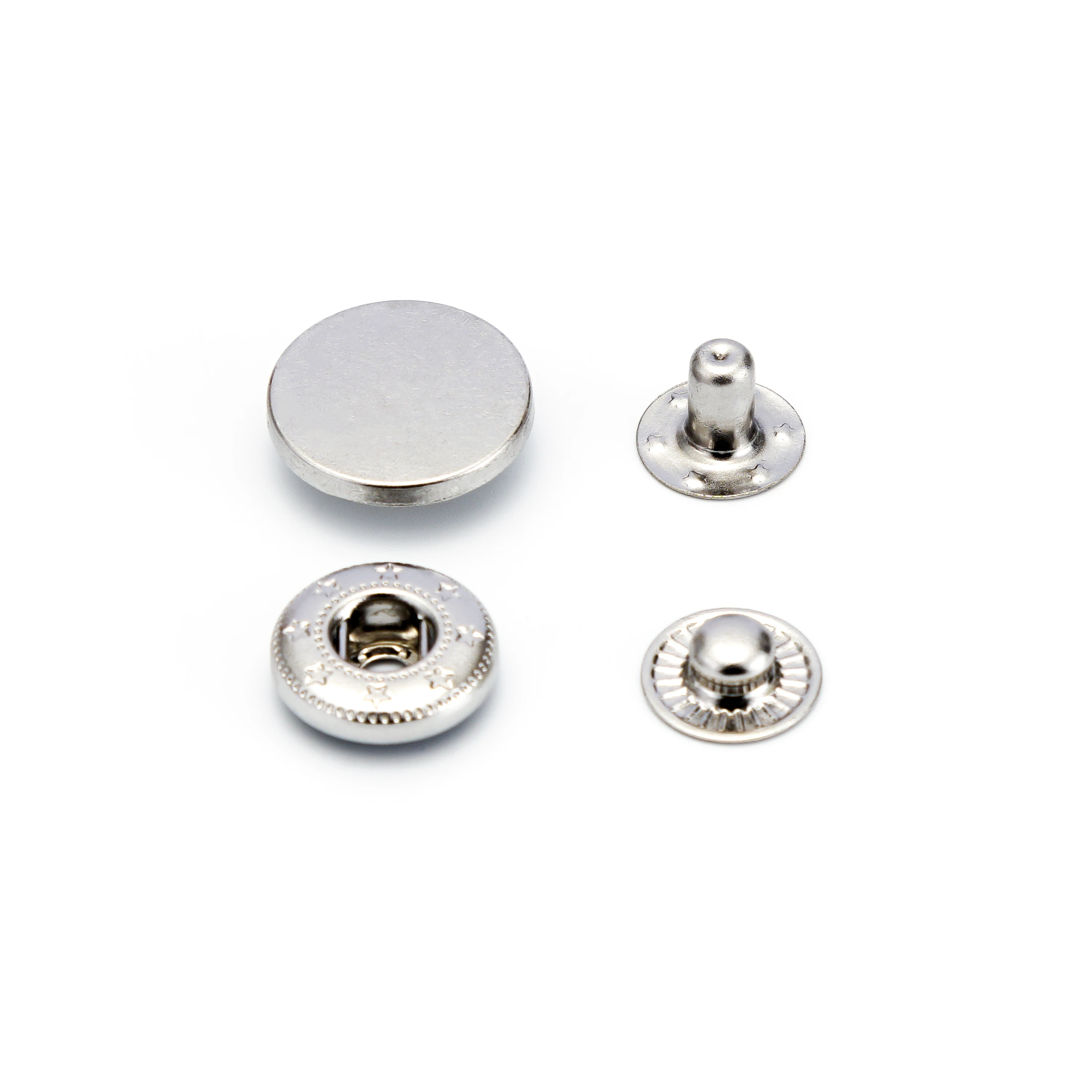 Source Factory Clothes Buttons Metal Planting Snap Buttons Jean Bags Snap Buttons