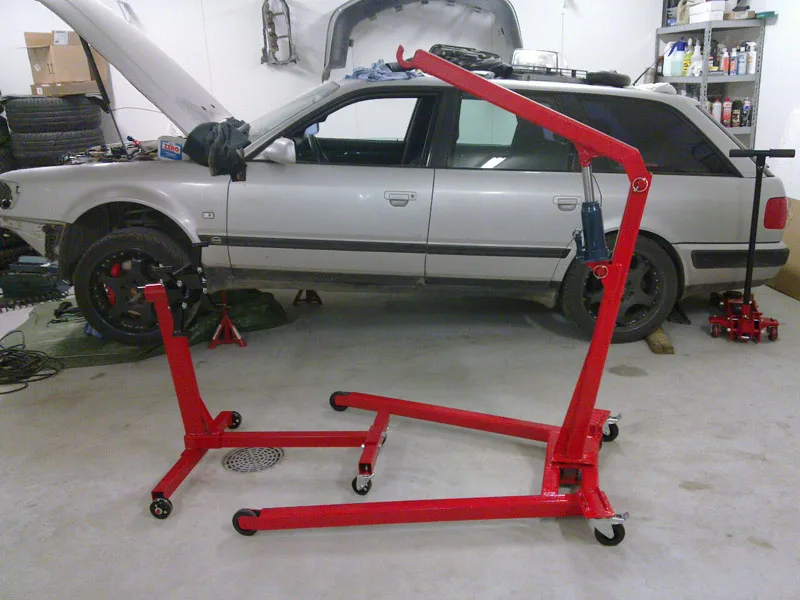 
1Ton 2100MM Height Foldable Hydraulic Jack Engine Crane 