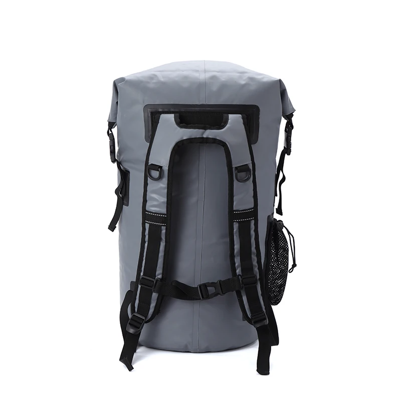 35QT Custom Logo Hiking Kayaking Fishing Swimming Inflatable Backpack Cooler Dry Waterproof Bag With Phone Holder