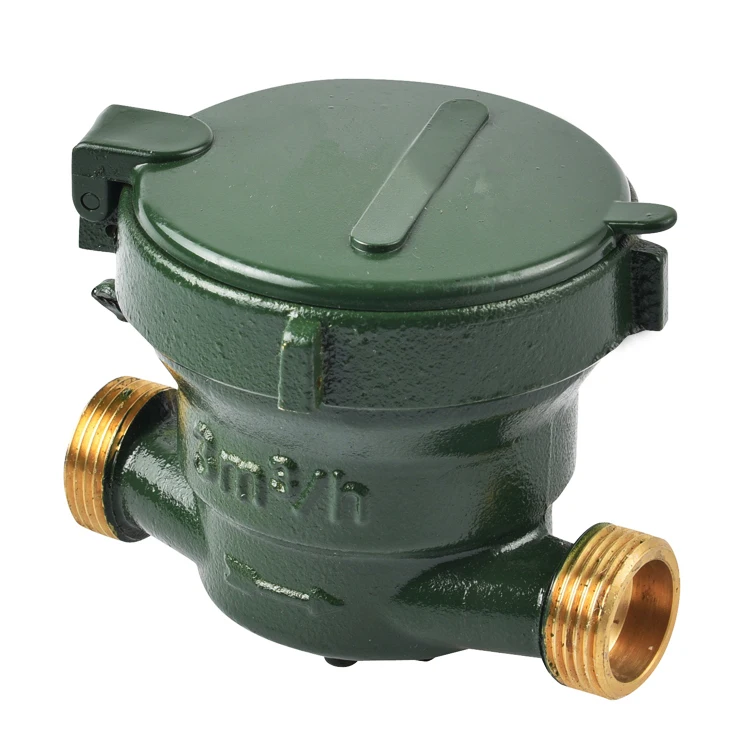 Rotary Vane Wheel Single Jet Liquid-Sealed medidor de agua