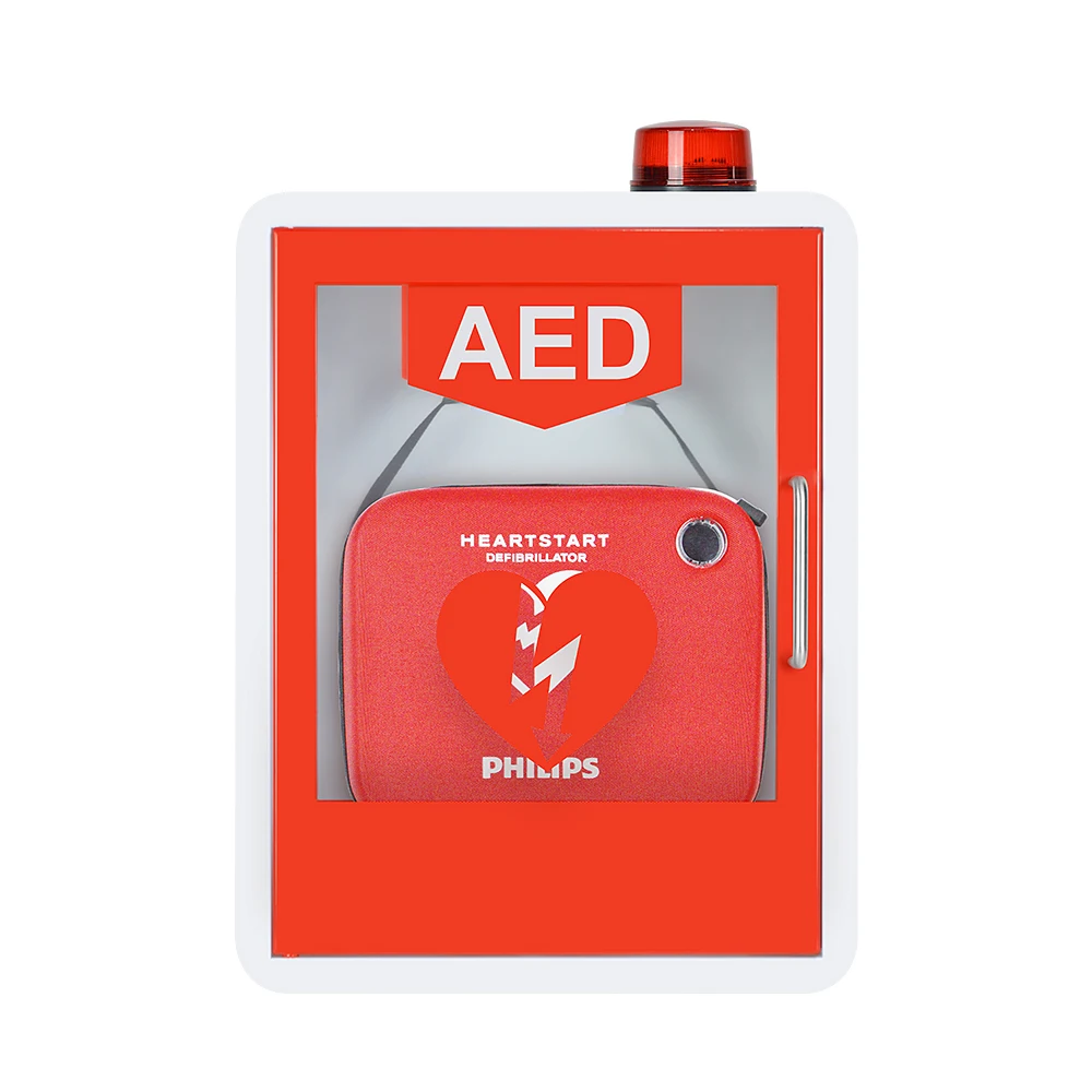 WAP M9P Stainless Steel AED Wall Mount Medical Cabinet
