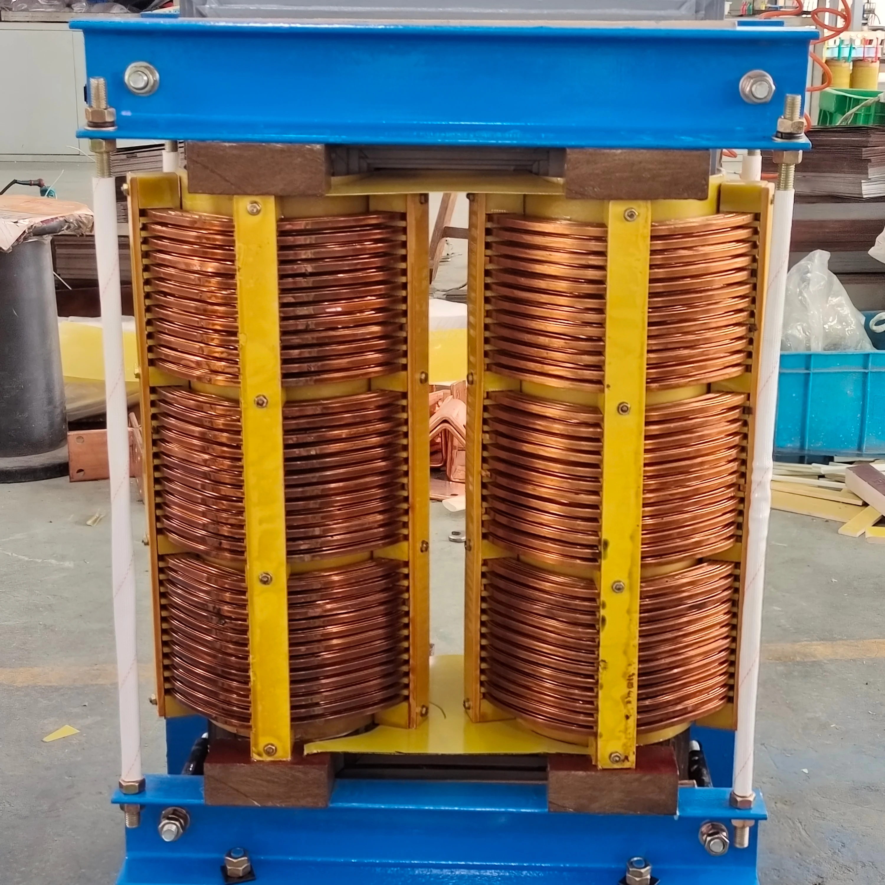 Electric furnace heating transformer DDG-40KW380V to 75V three-phase dry-type glass furnace current rising Scott transformer