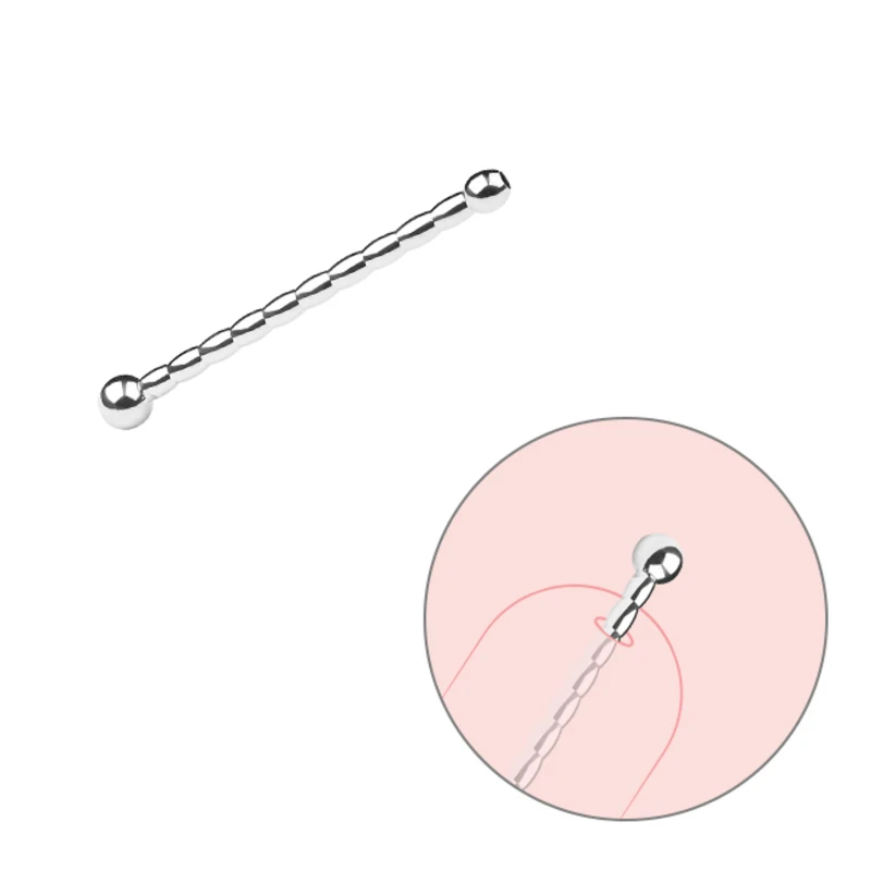 New Arrival Sex Stainless Steel Small Penis Plug Short Sounding Urethral Catheter Sounds For Beginner Bdsm Pain Playot