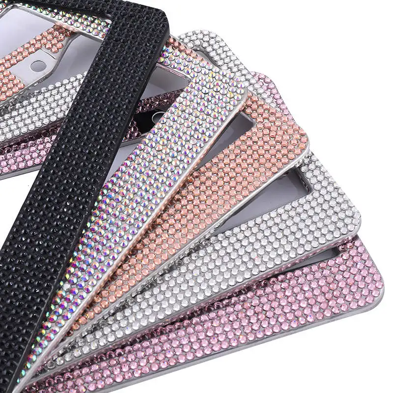 License Plate Frame  Embossed Car License Plate Frames Wholesale Custom Design Raised Plastic  Car Number Plate