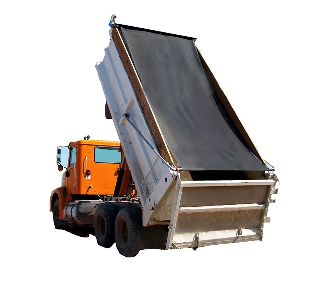 Cable tarp system  PVC Mesh Tarp for dump truck tarp