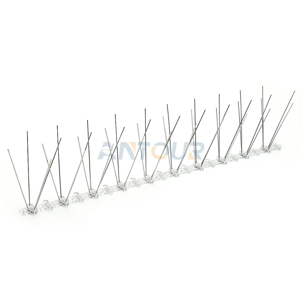 Bird Spikes plastic Stainless Steel Bird Trap 50cm Stainless steel anti bird pest control