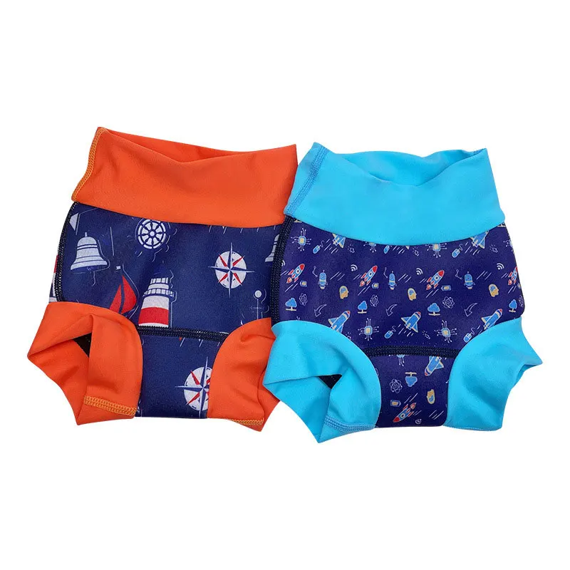 Hot-selling Neoprene Swim diapers for baby swimming Reusable Waterproof Baby swim nappy