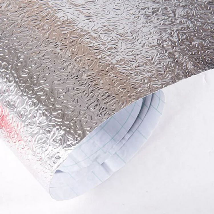 Самоклеящаяся кухонная Водонепроницаемая оберточная бумага из алюминиевой фольги