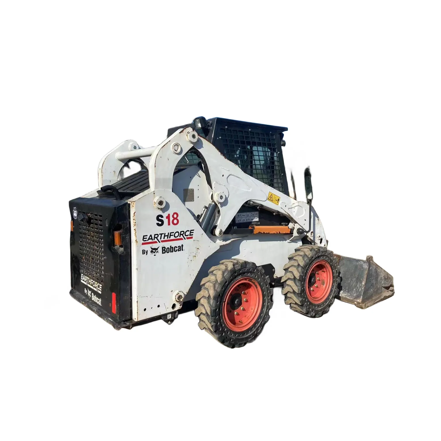 Used Powerful Performance cat S18 mini Skid Steer Loader With Shovel Bucket