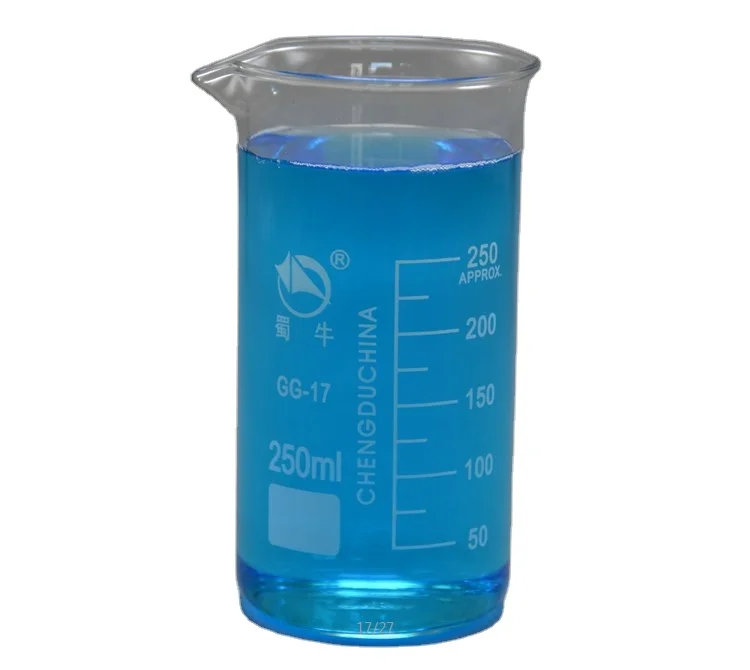 Factory Glass container 150ml graduated high Laboratory measuring  laboratory glassware quartz borosilicate glass beaker mug