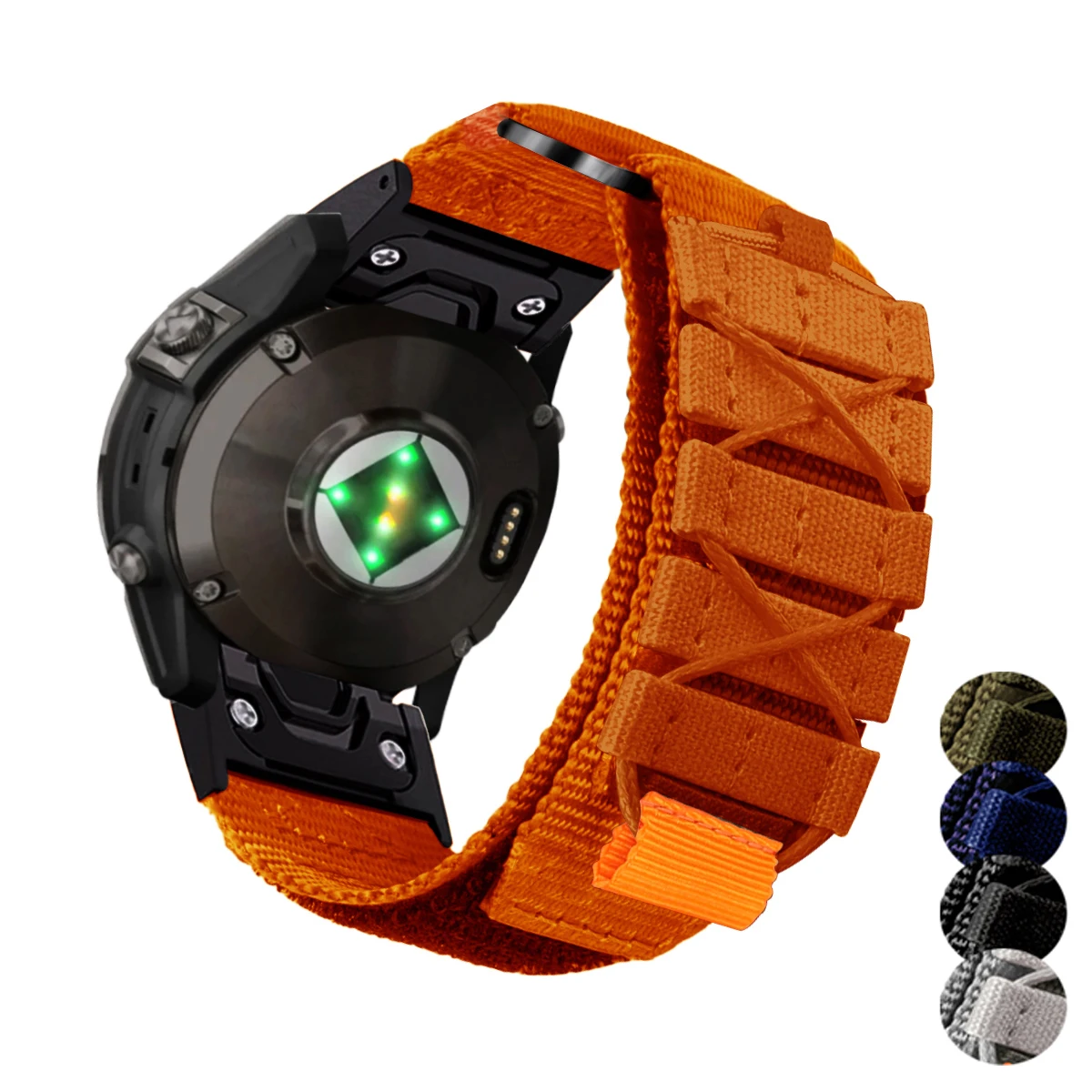 Quick Fit Nylon Strap For Garmin Fenix 7 7X 6 5 soft breathable Outdoor sports band for Garmin 22mm 26mm watchband Accessories